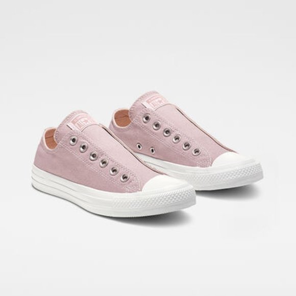 converse all star laceless sneakers